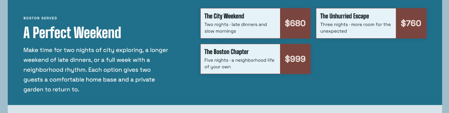 Rates on the Boston Commonwealth website